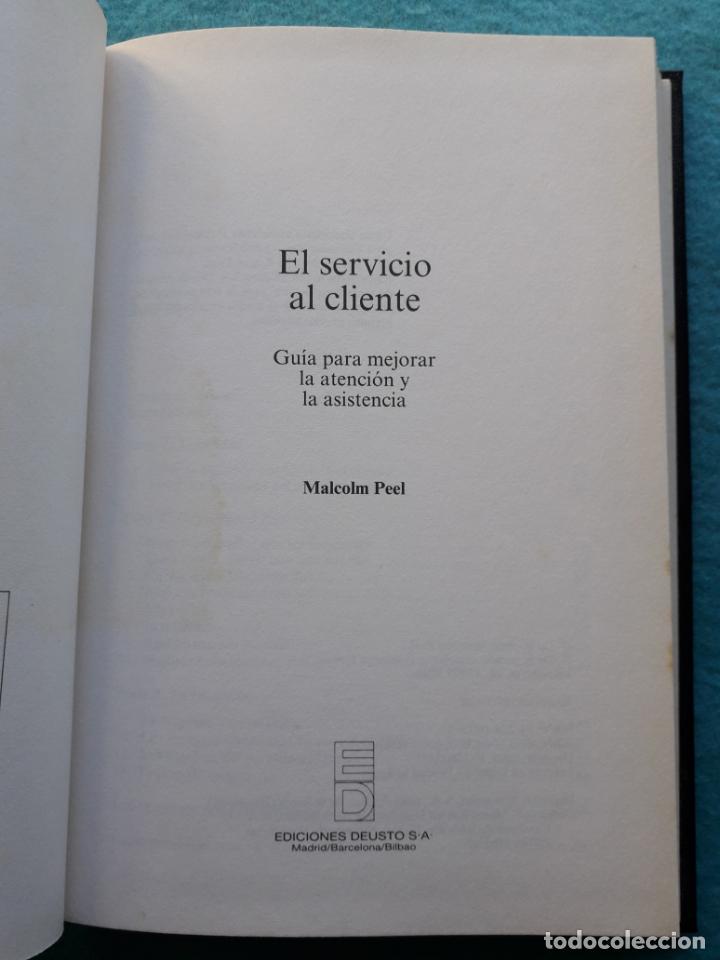Libros de segunda mano: El Servicio al Cliente. Malcolm Peel. - Foto 2