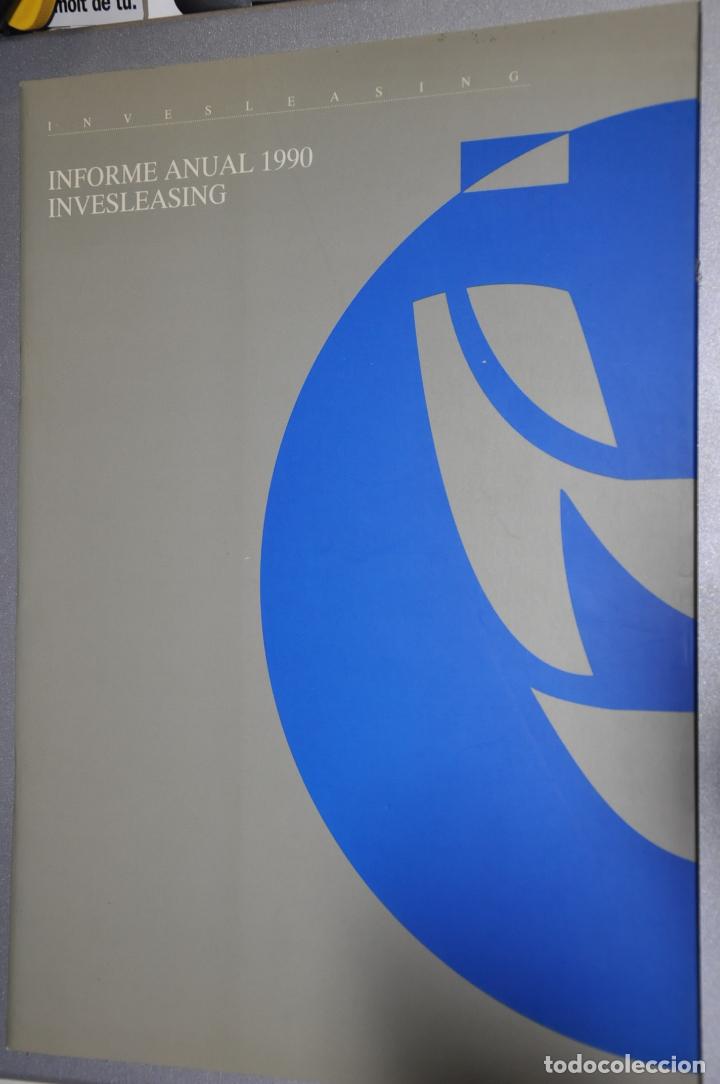 Libros de segunda mano: informe anual 1990, invesleasing, ver tarifas economicas envios
