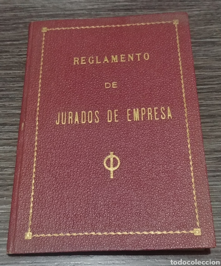 Libros de segunda mano: Reglamento de jurados de empresa Jes&uacute;s L&oacute;pez Garc&iacute;a 1953
