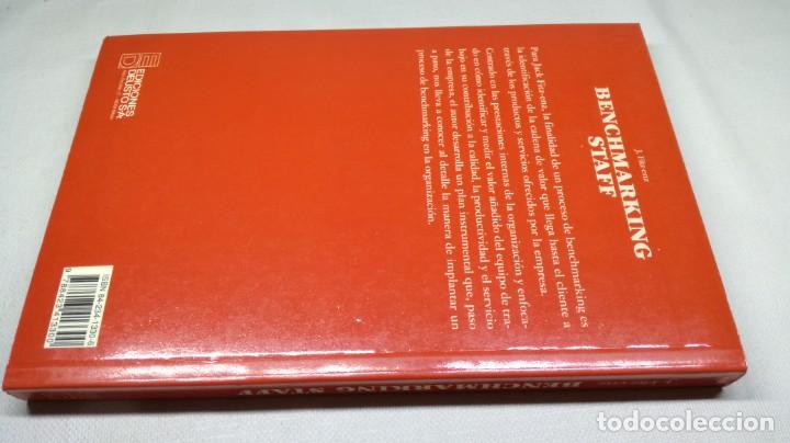 Libros de segunda mano: Benchmarking staff - VENTAJAS COMPETITIVAS Y SERVICIO AL CLIENTE DEUSTO - Foto 2