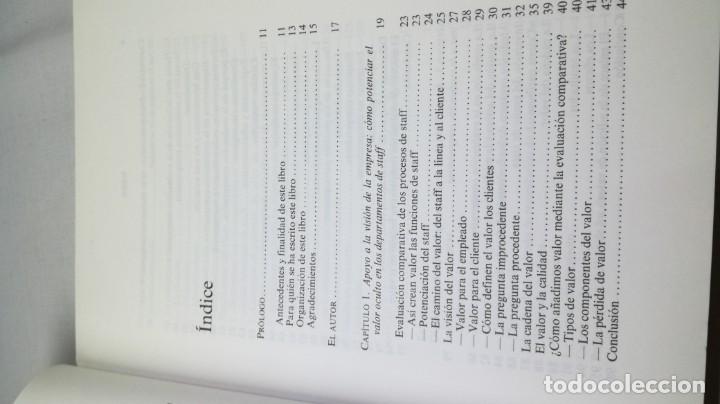 Libros de segunda mano: Benchmarking staff - VENTAJAS COMPETITIVAS Y SERVICIO AL CLIENTE DEUSTO - Foto 6
