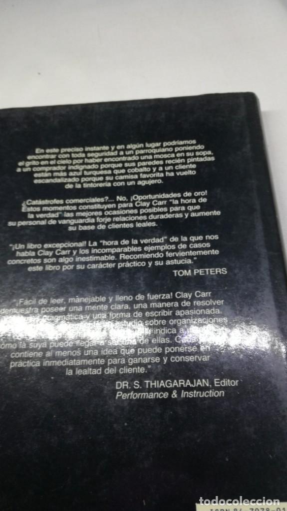 Libros de segunda mano: LA VANGUARDIA DE SERVICIO AL CLIENTE - CLAY CARR - Foto 3