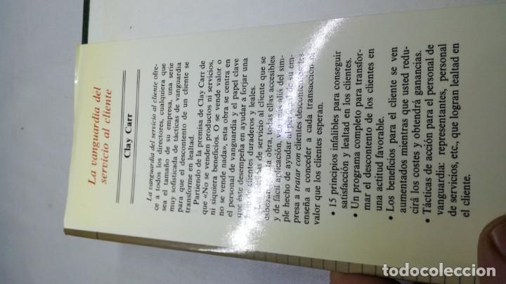 Libros de segunda mano: LA VANGUARDIA DE SERVICIO AL CLIENTE - CLAY CARR - Foto 4