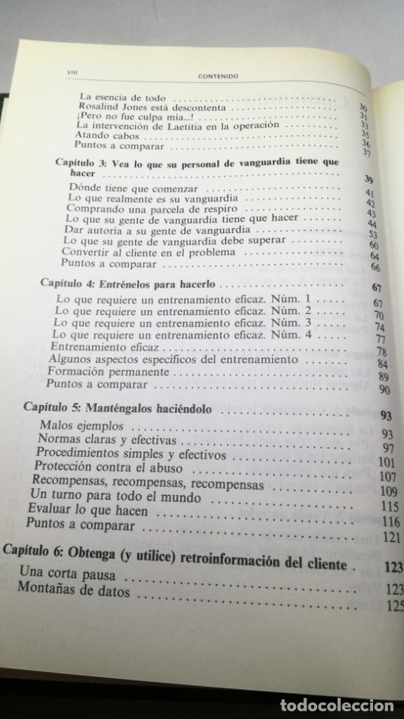 Libros de segunda mano: LA VANGUARDIA DE SERVICIO AL CLIENTE - CLAY CARR - Foto 10