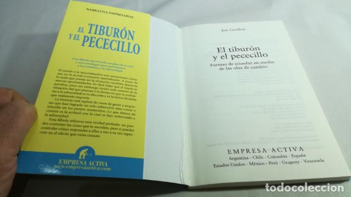 Libros de segunda mano: EL TIBURON Y EL PECECILLO - JON GORDON - Foto 6