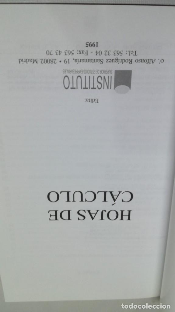 Libros de segunda mano: HOJAS DE CALCULO CEPYME - Foto 4