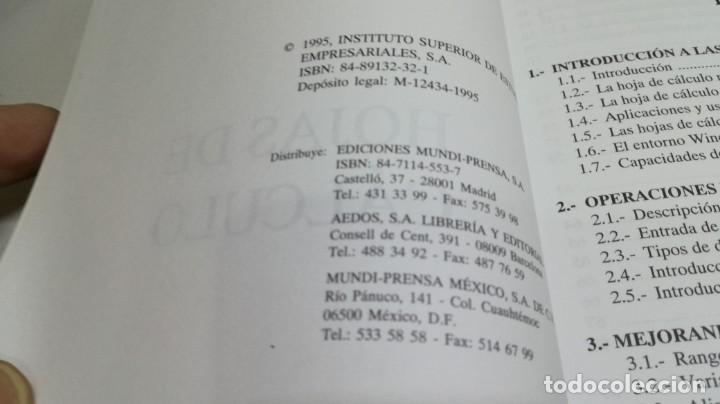 Libros de segunda mano: HOJAS DE CALCULO CEPYME - Foto 5