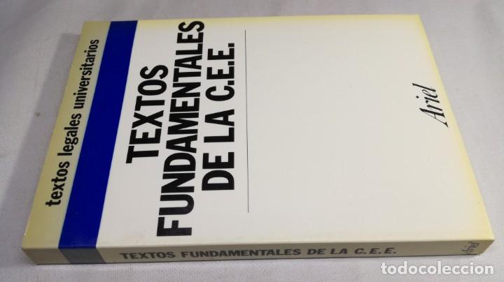 Libros de segunda mano: TEXTOS FUNDAMENTALES DE LA C.E.E. - Foto 1