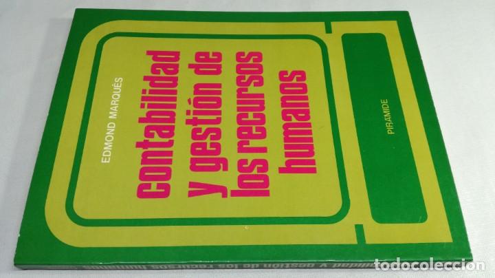 Libri di seconda mano: CONTABILIDAD Y GESTION DE LOS RECURSOS HUMANOS