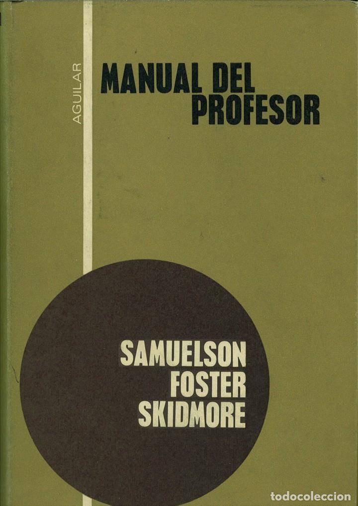 Libros de segunda mano: MANUAL DEL PROFESOR. Samuelson - Foster - Skidmore - Foto 1