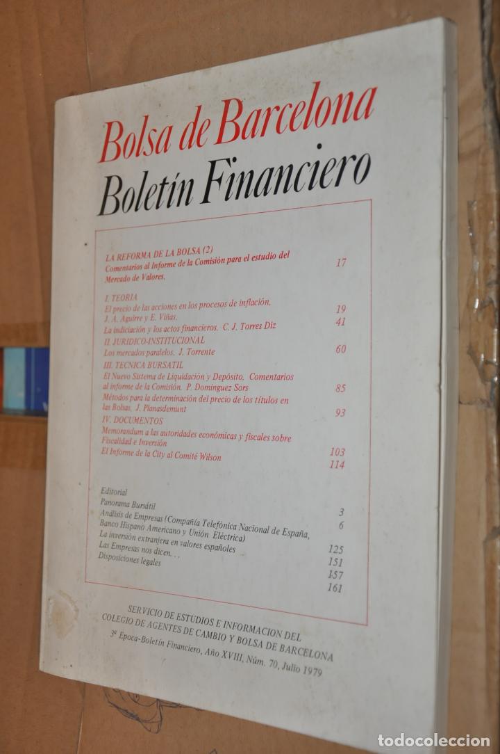 Second hand books: boletin financiero bolsa barcelona, ver tarifas economicas envios