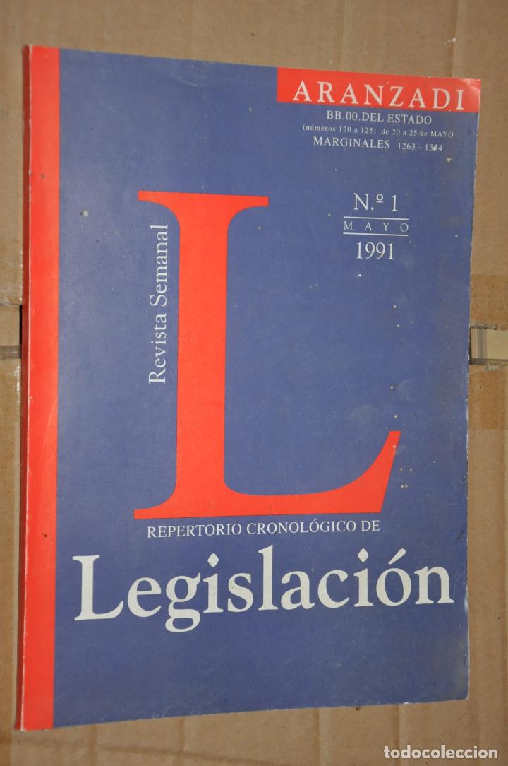 Libros de segunda mano: revista repertorio de legislacion, n&ordm; 1 mayo 1991, ver tarifas economicas envios