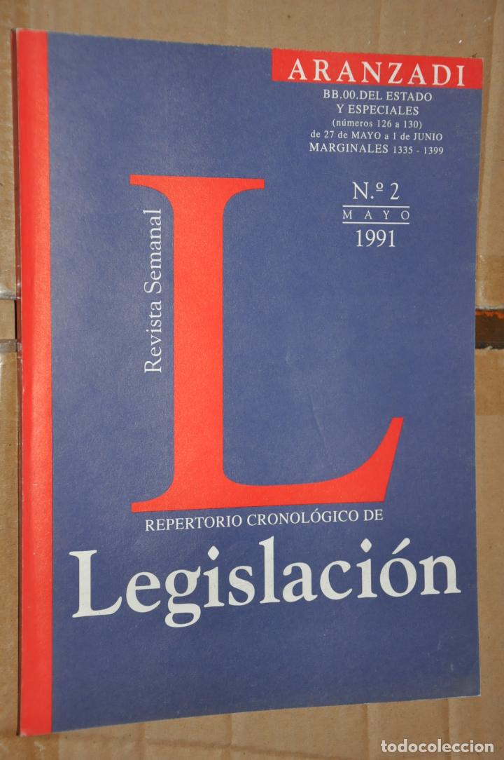 Libros de segunda mano: revista repertorio de legislacion, n&ordm; 2 mayo 1991, ver tarifas economicas envios