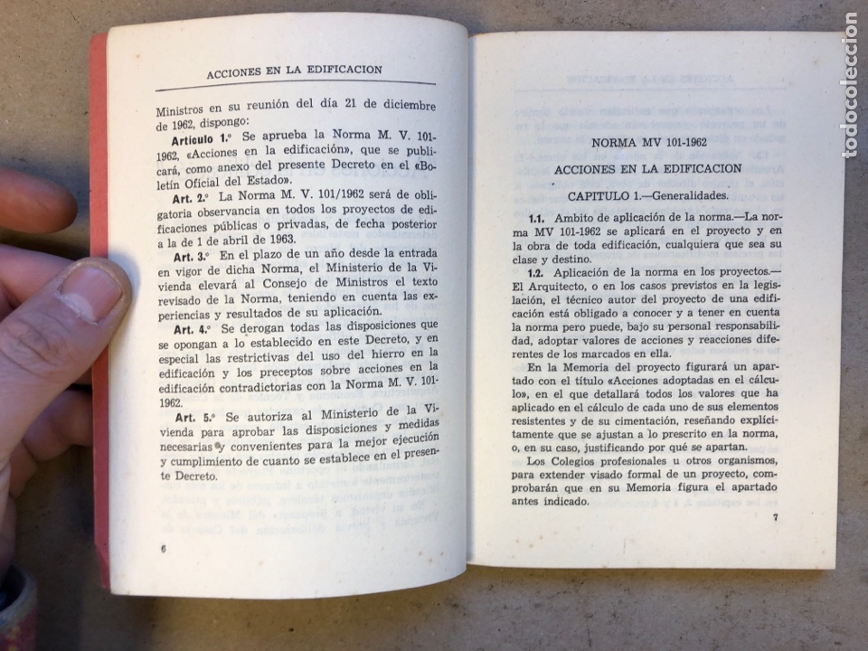 Libros de segunda mano: ACCIONES EN LA EDIFICACI&Oacute;N. EDITORIAL ARANZADI 1963. - Foto 3