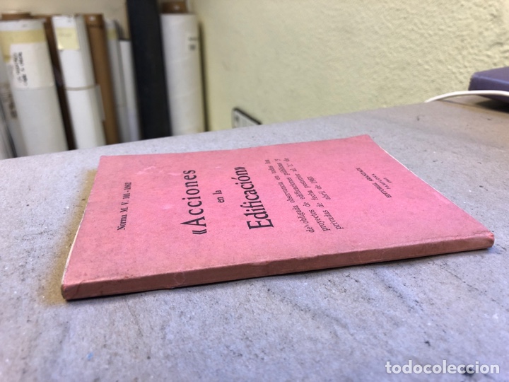 Libros de segunda mano: ACCIONES EN LA EDIFICACI&Oacute;N. EDITORIAL ARANZADI 1963. - Foto 7