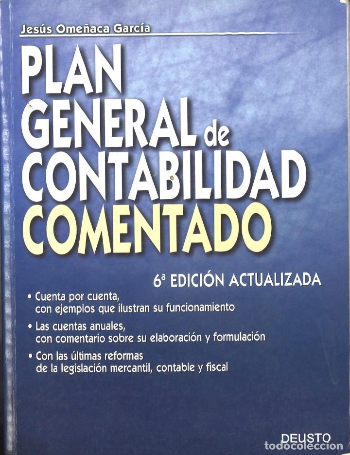 Libros de segunda mano: Plan general de contabilidad comentado. Ediciones Deusto. 2005 - Foto 1