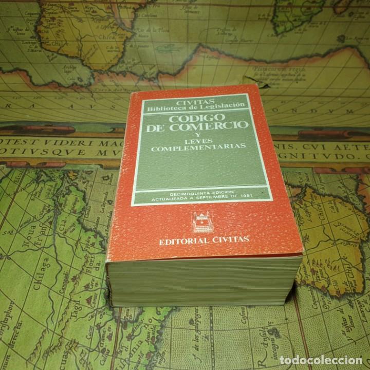 Libros de segunda mano: CODIGO DE COMERCIO Y LEYES COMPLEMENTARIAS. EDITORIAL CIVITAS 1991. - Foto 1