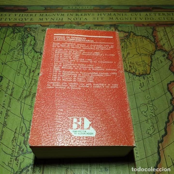 Libros de segunda mano: CODIGO DE COMERCIO Y LEYES COMPLEMENTARIAS. EDITORIAL CIVITAS 1991. - Foto 4