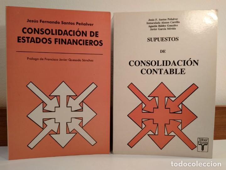 Second hand books: CONSOLIDACI&Oacute;N DE ESTADOS FINANCIEROS / SUPUESTOS DE CONSOLIDACI&Oacute;N CONTABLE. SANTOS PE&Ntilde;ALVER, Jes&uacute;s F