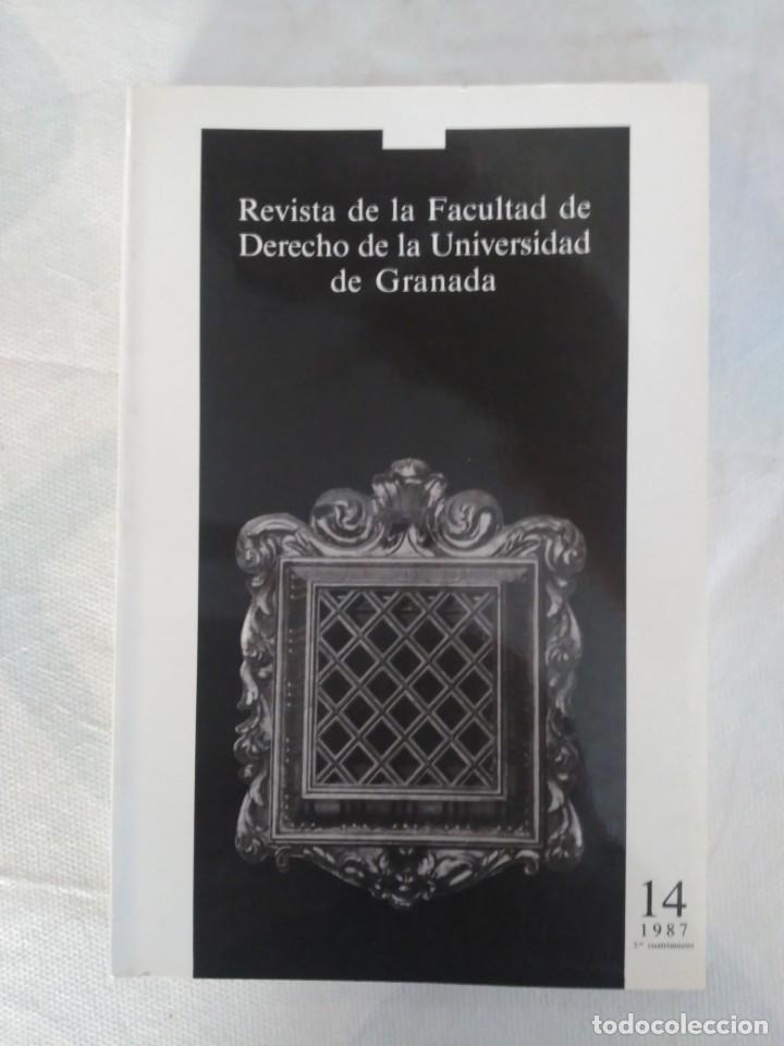 Libri di seconda mano: REVISTA DE LA FACULTAD DE DERECHO DE GRANADA NUMERO 14 1987