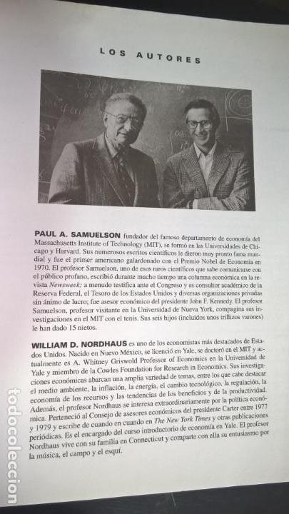 Libros de segunda mano: MACROECONOMIA. PAUL A. SAMUELSON Y WILLIAM D. NORDHAUS. McGRAW HILL 1997. - Foto 4