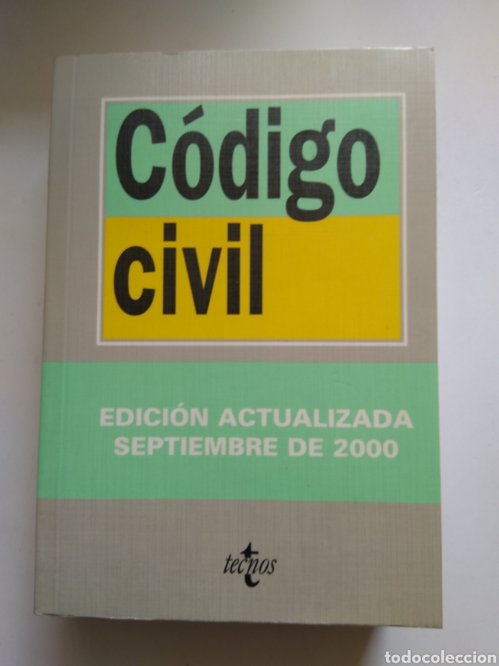 Libros de segunda mano: CODIGO CIVIL/TECNOS - Foto 1