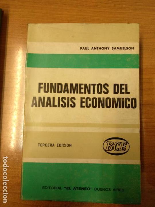 Libros de segunda mano: Fundamentos del an&aacute;lisis econ&oacute;mico Samuelson, Paul A. - Foto 1