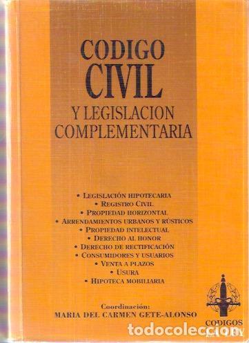 Libros de segunda mano: C&oacute;digo Civil y Legislaci&oacute;n complementaria - VV.AA. - Foto 1