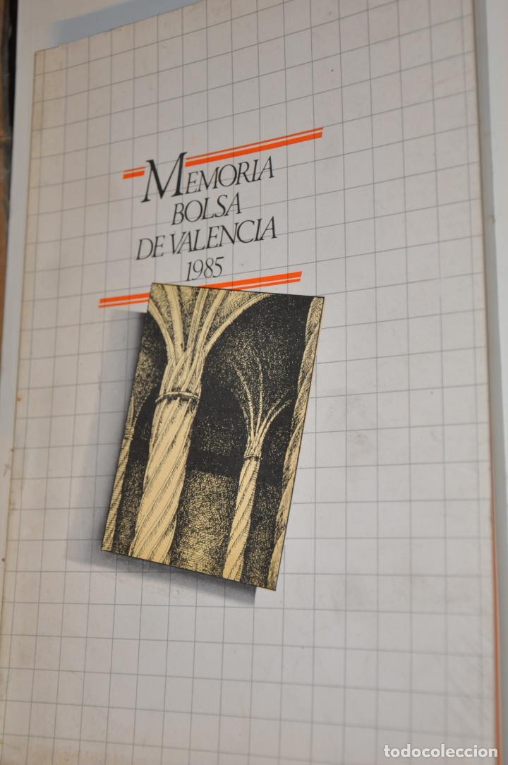 Libri di seconda mano: memoria bolsa de valencia, 1985, ver tarifas economicas envios