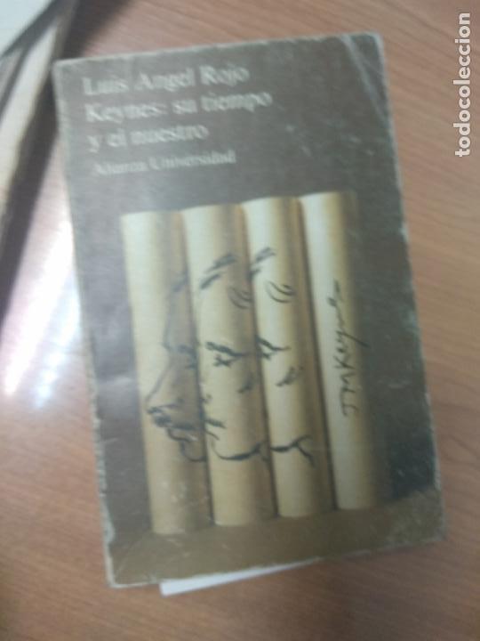 Libri di seconda mano: KEYNES: SU TIEMPO Y EL NUESTRO - ROJO, LUIS &Aacute;NGEL: