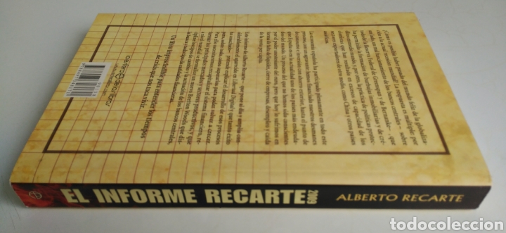 Libros de segunda mano: El Informe Recarte 2009 - Foto 3