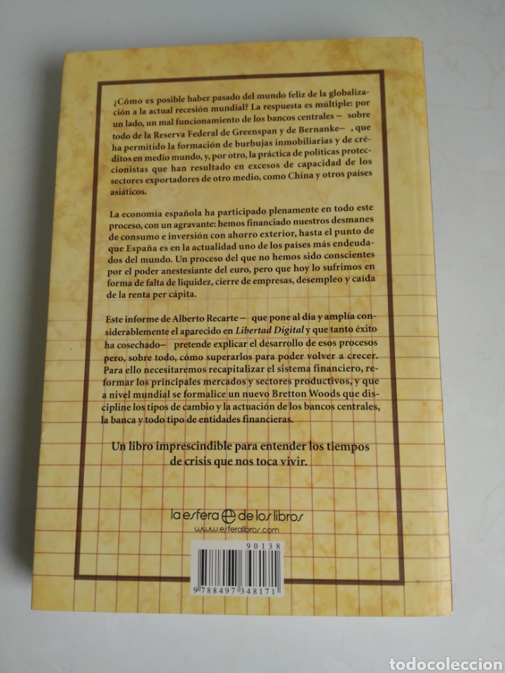 Libros de segunda mano: El Informe Recarte 2009 - Foto 4