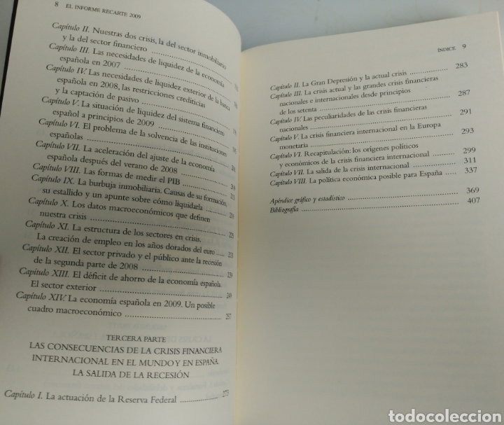 Libros de segunda mano: El Informe Recarte 2009 - Foto 6