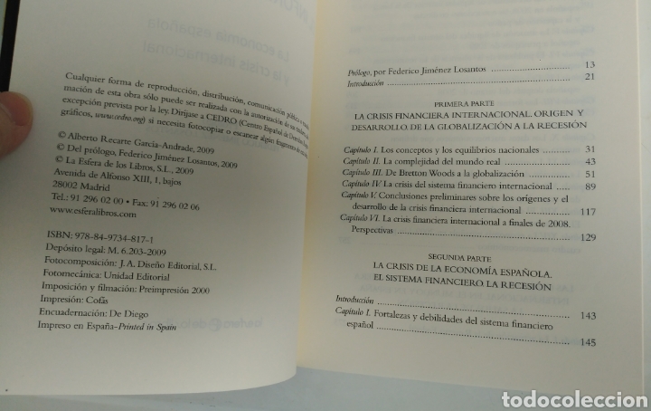 Libros de segunda mano: El Informe Recarte 2009 - Foto 5