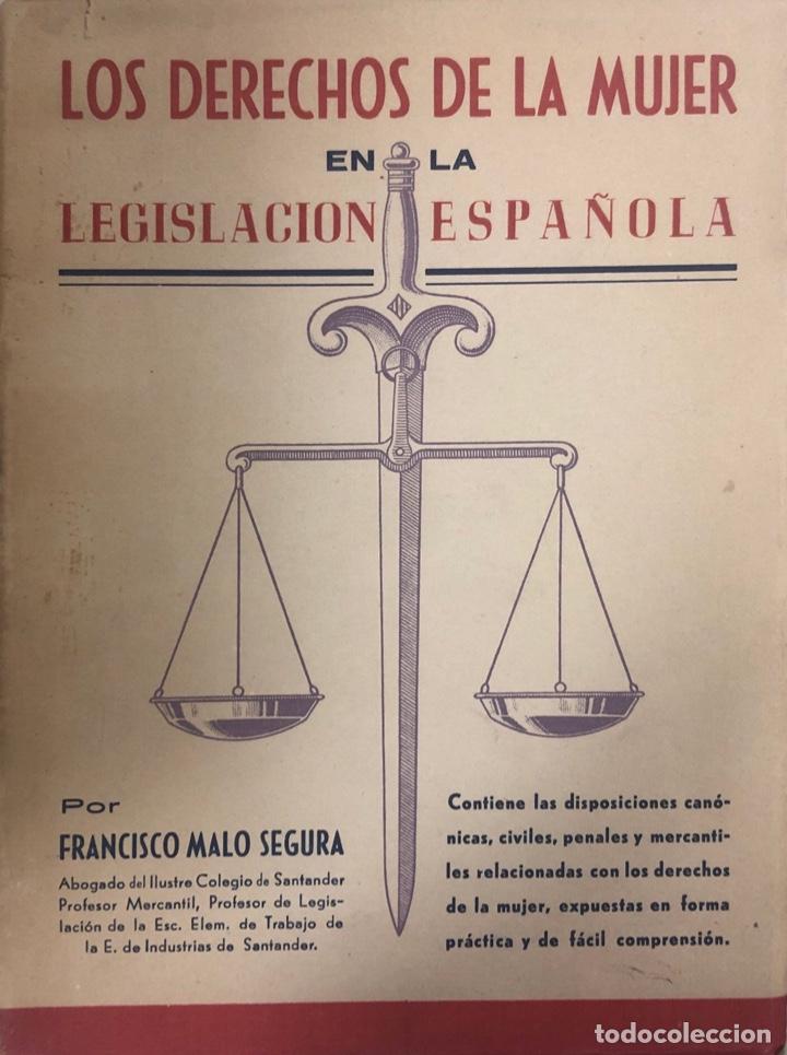 Los Derechos De La Mujer En La Legislacion Espa - Comprar Libros De ...