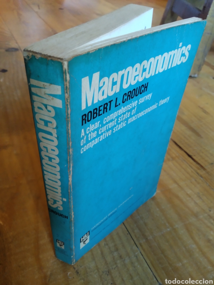 Libros de segunda mano: MACROECONOMICS. ROBERT L. CROUCH #1222 - Foto 1
