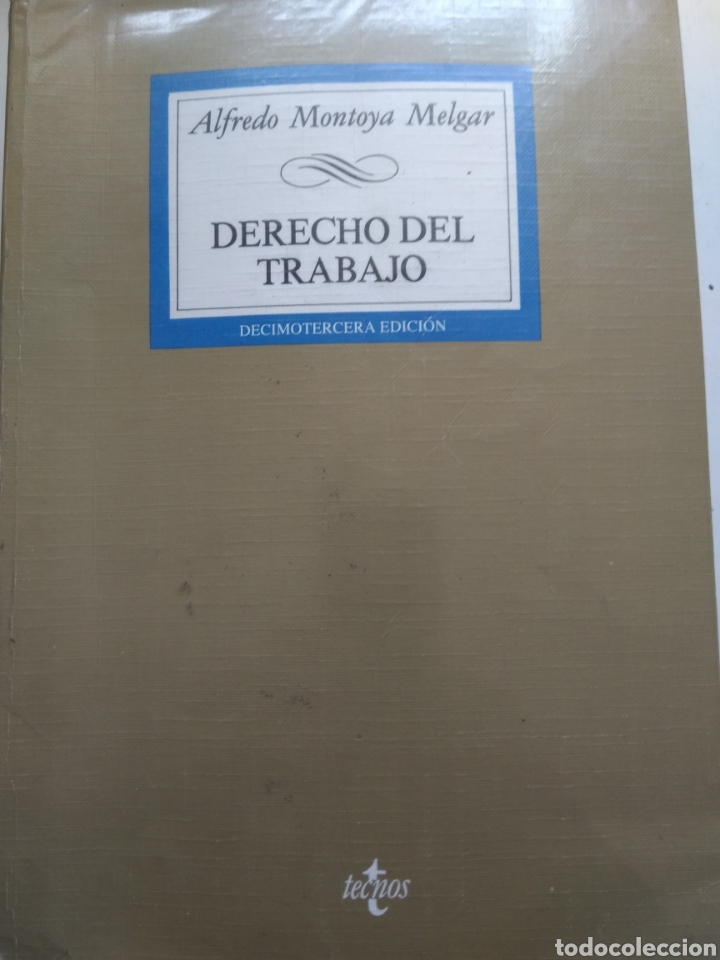 Libros de segunda mano: DERECHO DEL TRABAJO - Foto 1