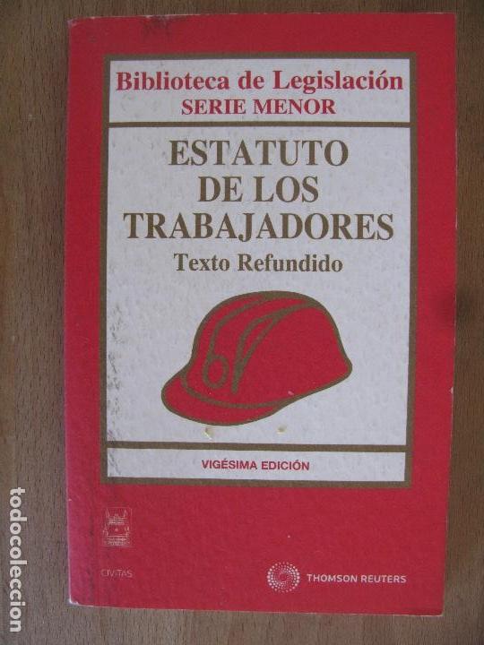 Libros de segunda mano: ESTATUTO DE LOS TRABAJADORES -ED THOMSON - Foto 1