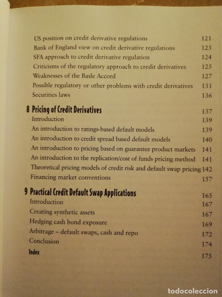 Libros de segunda mano: MASTERING CREDIT DERIVATIVES (ANDREW KASAPI) PRENTICE HALL - Foto 5