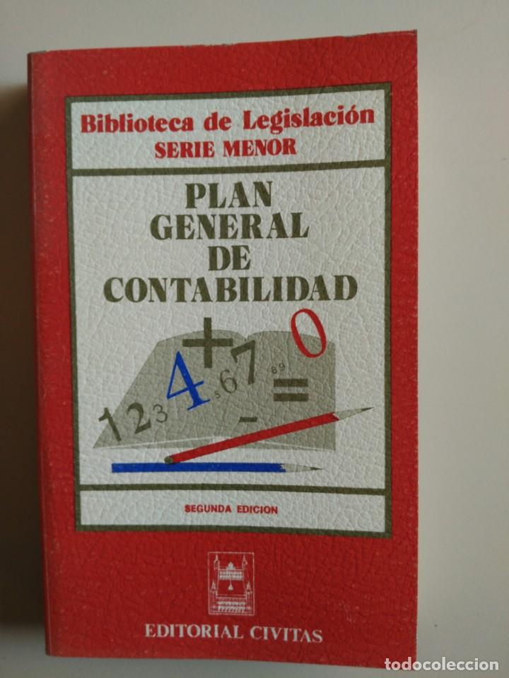 Libros de segunda mano: PLAN GENERAL DE CONTABILIDAD - Foto 1