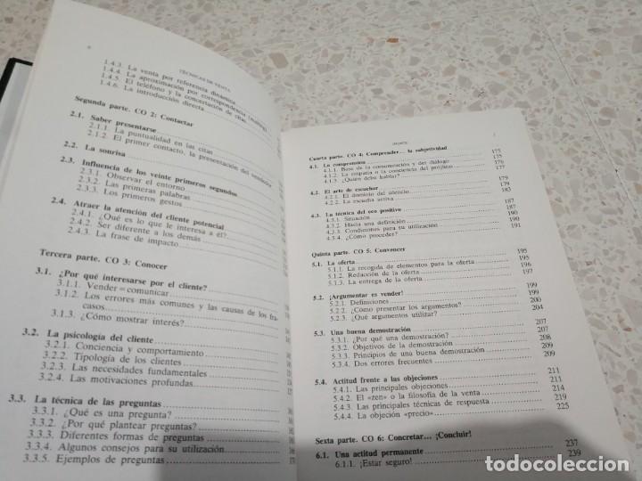 Libros de segunda mano: TECNICAS DE VENTA.- P. RATAUD - Foto 4