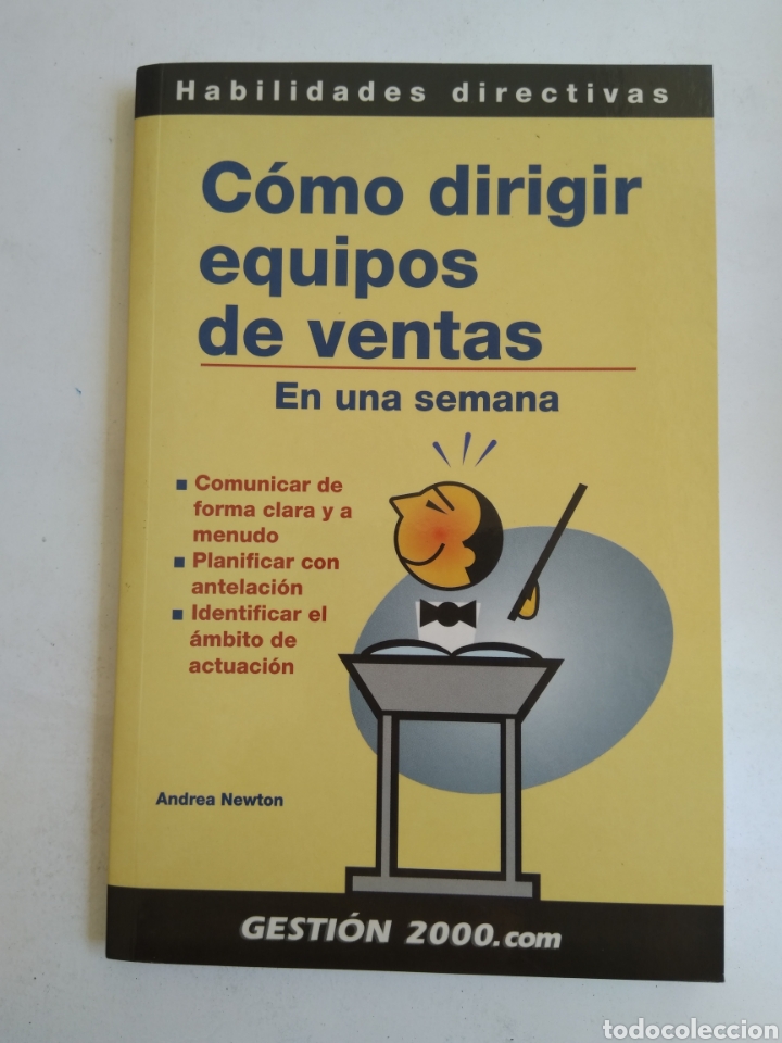 Libros de segunda mano: COMO DIRIGIR EQUIPOS DE VENTAS/ANDREA NEWTON - Foto 1