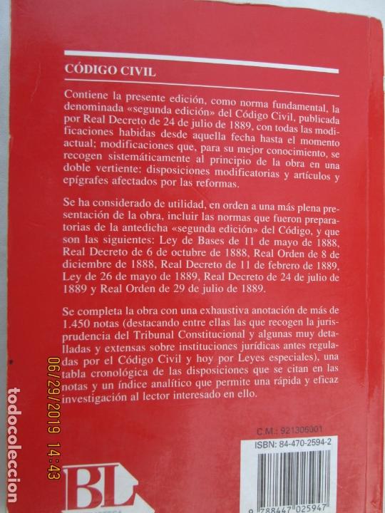 Libros de segunda mano: CODIGO CIVIL , 2006 , THOMSON - Foto 2