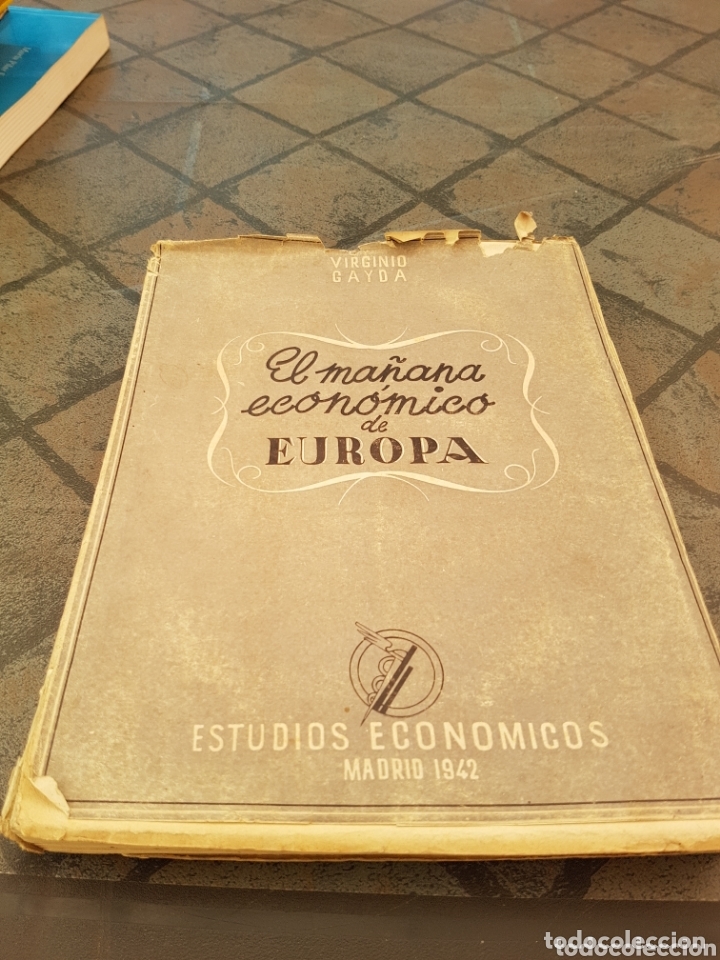 Second hand books: Ma&ntilde;ana econ&oacute;mico de Europa Estudios Econ&oacute;micos 1942