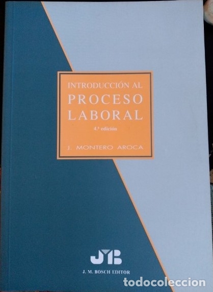 Libros de segunda mano: INTRODUCCION AL PROCESO LABORAL. - MONTERO AROCA, J. - Foto 1