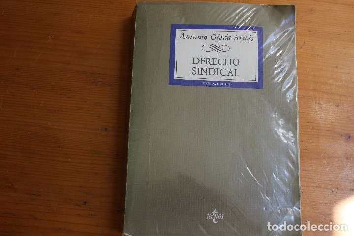Libros de segunda mano: DERECHO SINDICAL ANTONIO OJEDA AVIL&Eacute;S - Foto 1