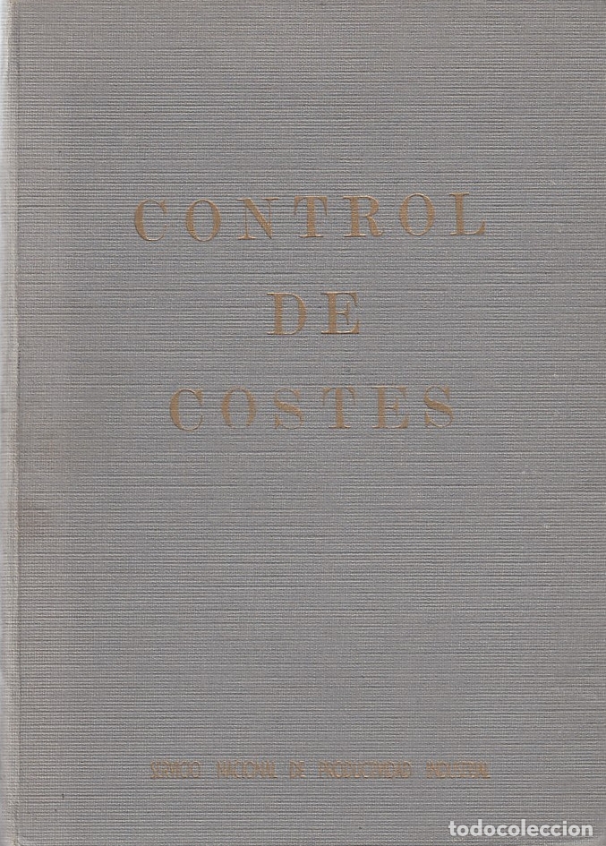Libros de segunda mano: 0030740 CONTROL DE COSTES - Foto 1