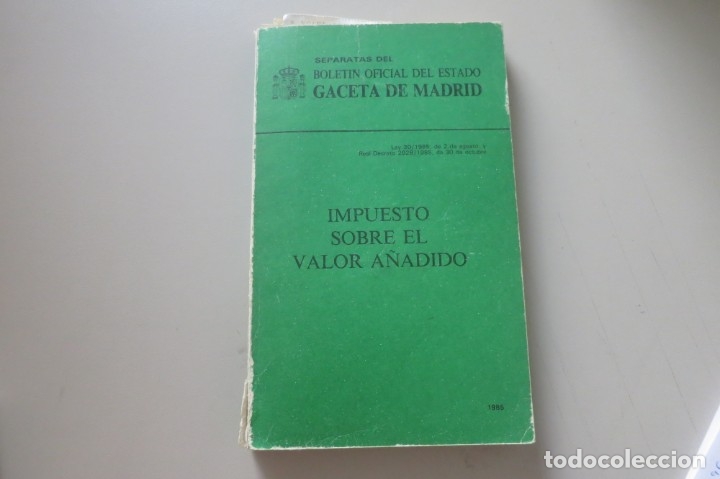 Libros de segunda mano: Impuesto Sobre El Valor A&ntilde;adido - Foto 1