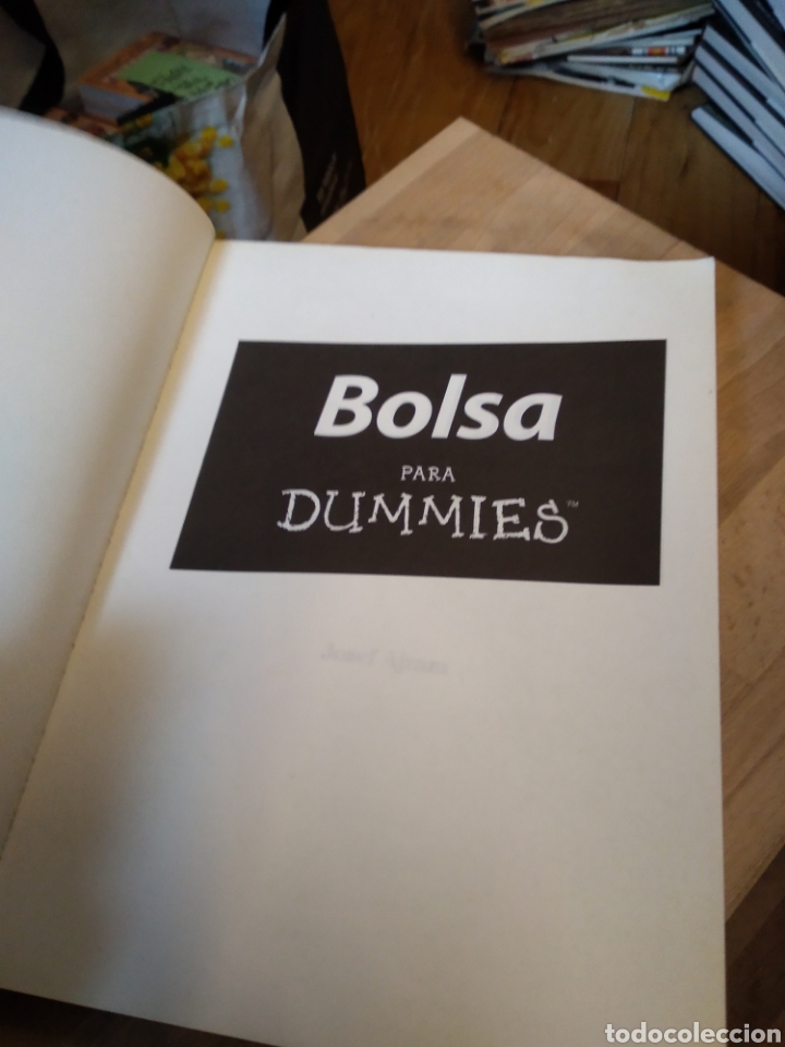 Libros de segunda mano: BOLSA PARA DUMMIES - JOSEF AJRAM #2957 - Foto 2