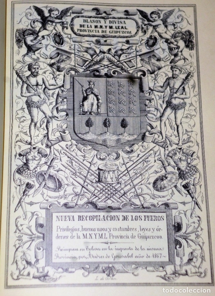 Libros de segunda mano: FUEROS DE GUIPUZCOA - Foto 2